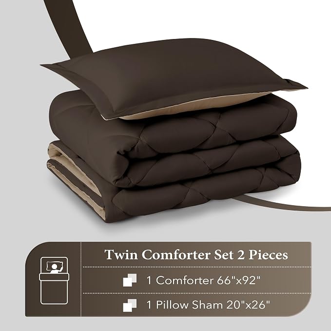 downluxe Twin Comforter Set - Image 6