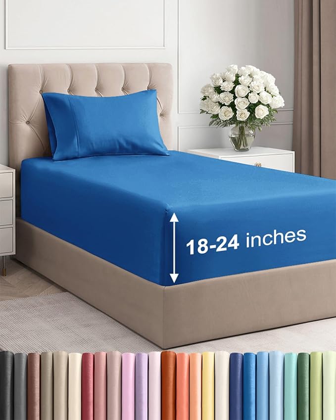 Extra Deep Twin Sheet Set by CGKUnlimited