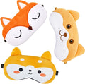 Haysandy 3 Pieces Sleep Mask for Kids Girls Cute Cat Sleeping Eye Cover Soft by Haysandy