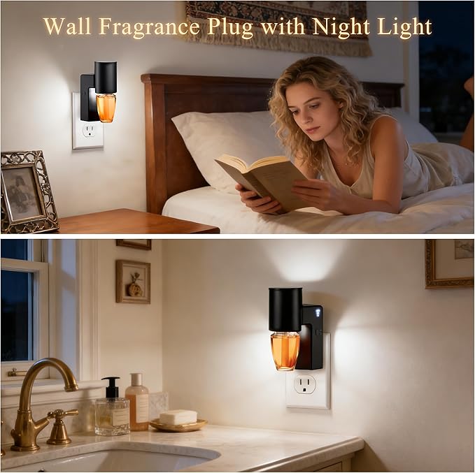 ROSSEX 4 Pcs Wall Fragrance Plug in - Image 5