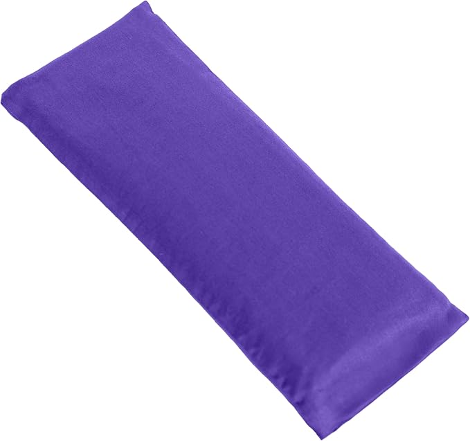 Sunshine Yoga 4-Pack Unscented Sateen Eye Pillows, Low-Luster, 9’’ x 4’’ - Image 2