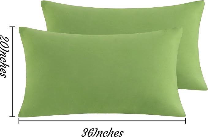NTBAY King Pillow Cases Set of 2, 2 Pack Brushed Microfiber 20x36 Pillow Cases - Image 3