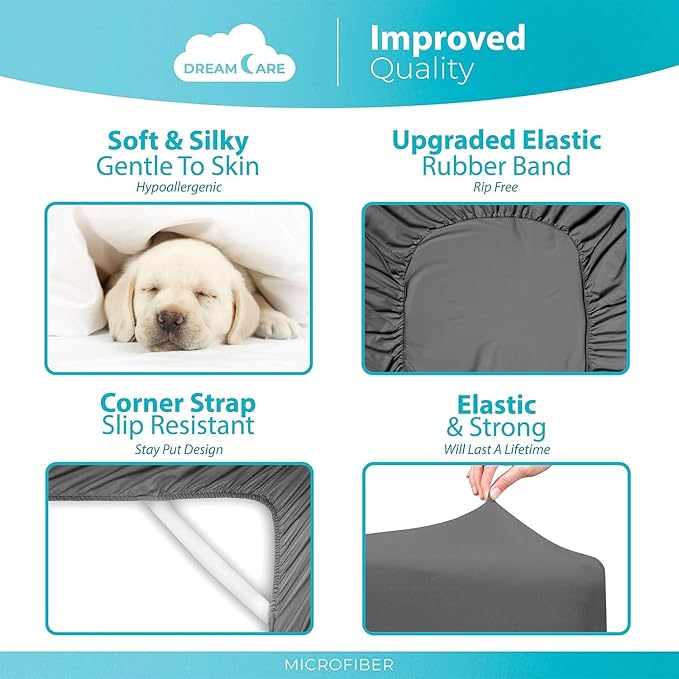 DREAMCARE Full Fitted Sheet - Image 6