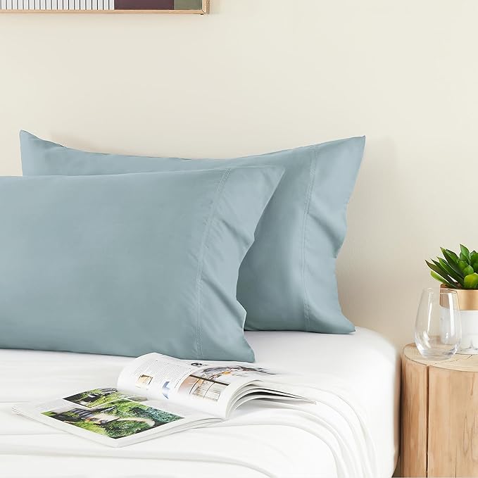 BEDELITE Pillow Cases Queen Size Set of 2, Rayon Derived from Bamboo, Cooling - Image 4
