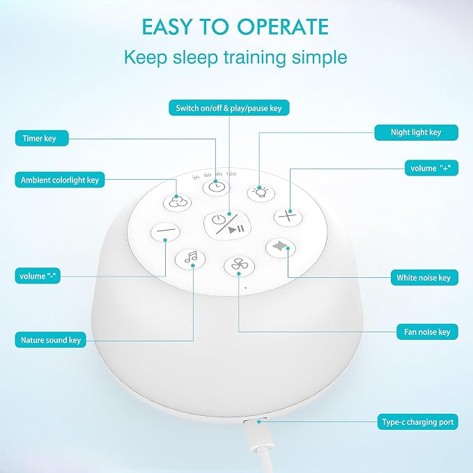 Rechargeable White Noise Machine - Image 8