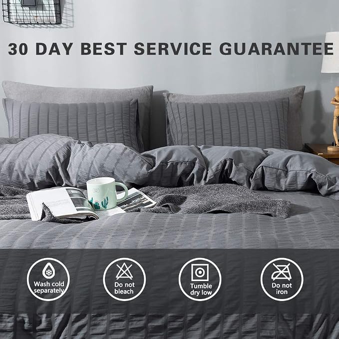 AveLom Queen Duvet Cover Set, 3 Pieces - Image 7