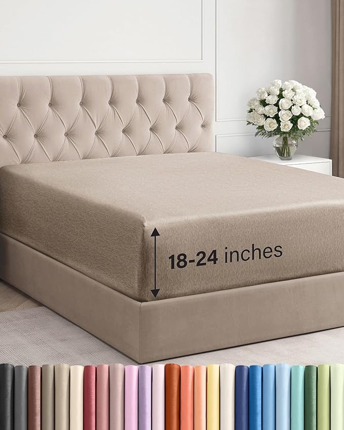 Extra Deep Full Fitted Sheet by CGKUnlimited