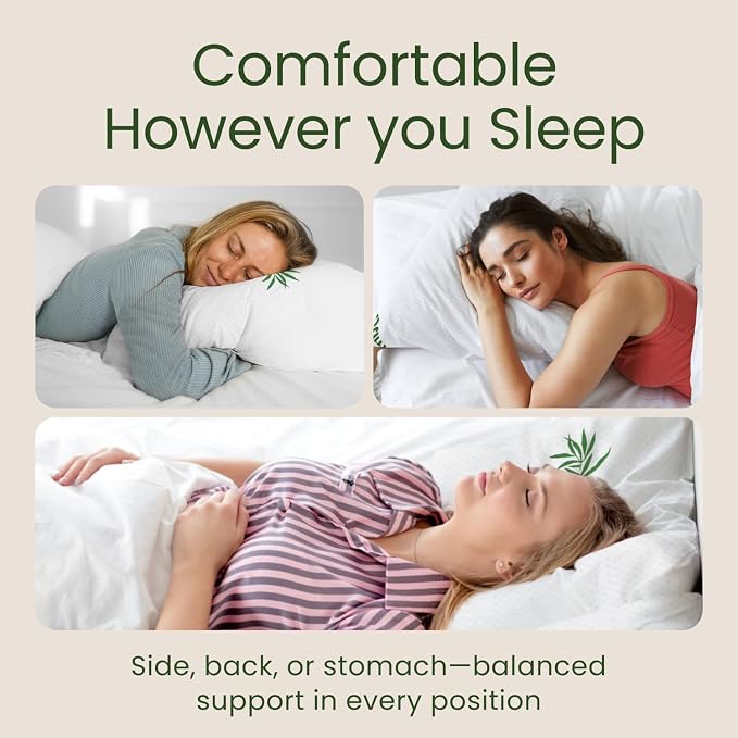 Shredded Memory Foam Pillow Queen Size - Image 7