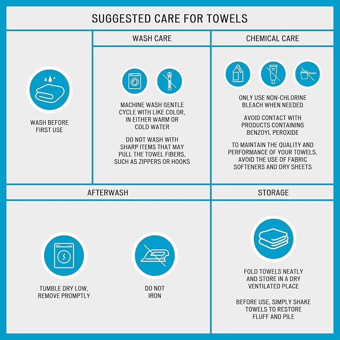 Madison Park Organic 100% Cotton Bathroom Towel Set, Hotel & Spa Quality Highly - Image 6