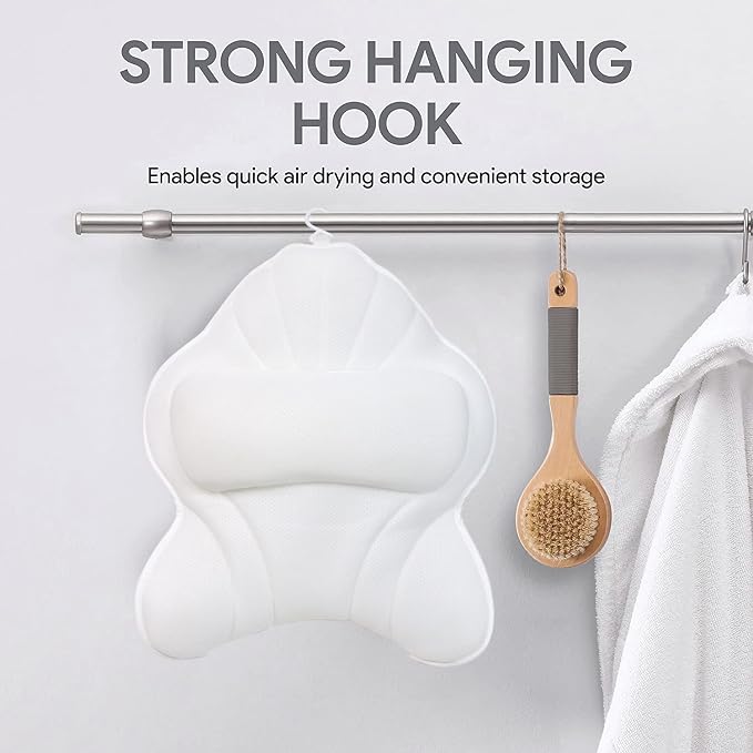 Poemland Extra Thick Large Bath Pillow - Image 4