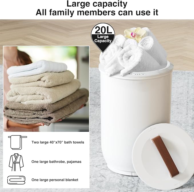 SAMEAT Heated Towel Warmers for Bathroom - Image 5