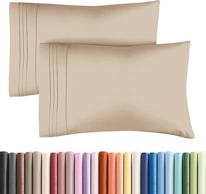 King Standard Pillow Cases Set of 2 by CGKUnlimited