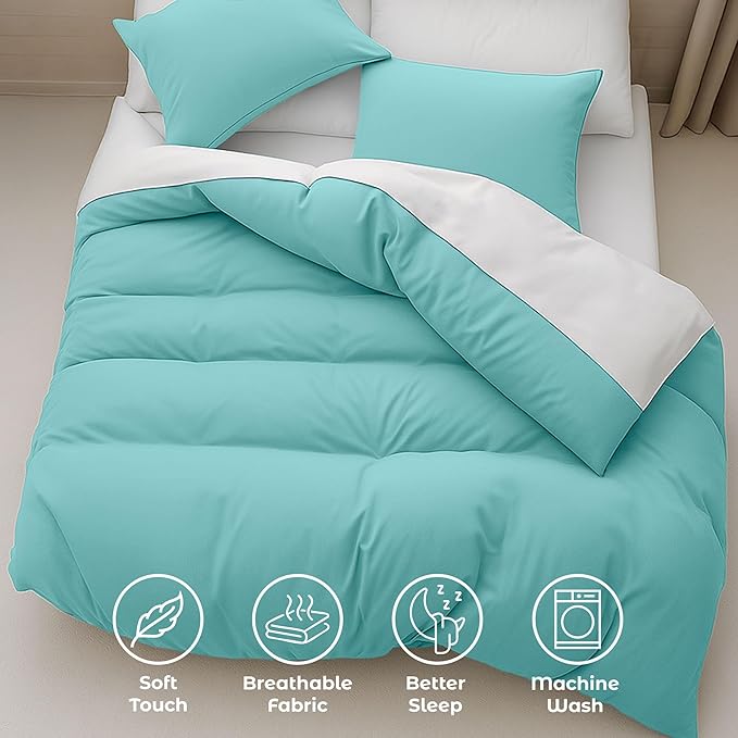 Pure Bedding Duvet Cover Twin/Twin XL Size - Image 4