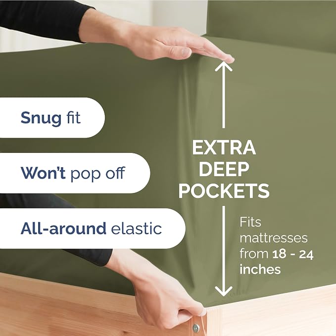 Extra Deep King Sheet Set - Image 3