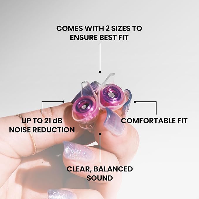 Eargasm High Fidelity Pink Earplugs - Image 6