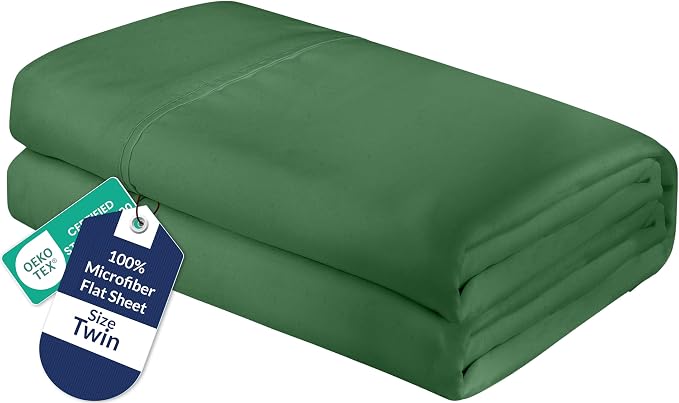 Royale Linens Twin Flat Sheet by ROYALELINENS