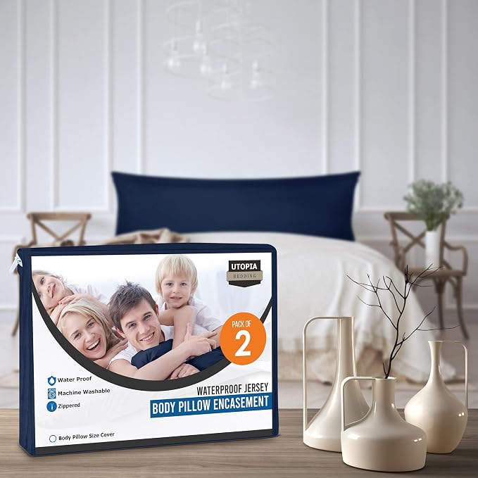 Utopia Bedding Premium 100% Waterproof Pillow Protectors - Image 7