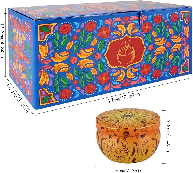 24-Piece Smokeless Scented Candle Set - Image 3