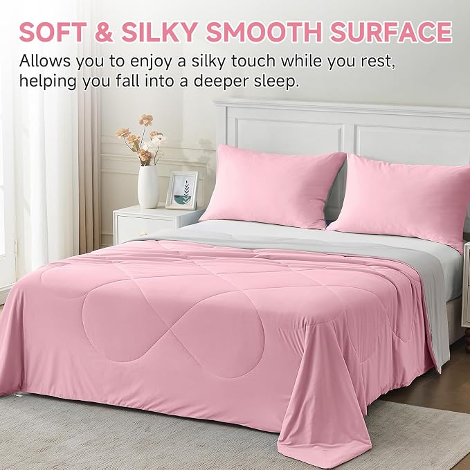 HOMFINE Cooling Comforter for Hot Sleepers - Image 4