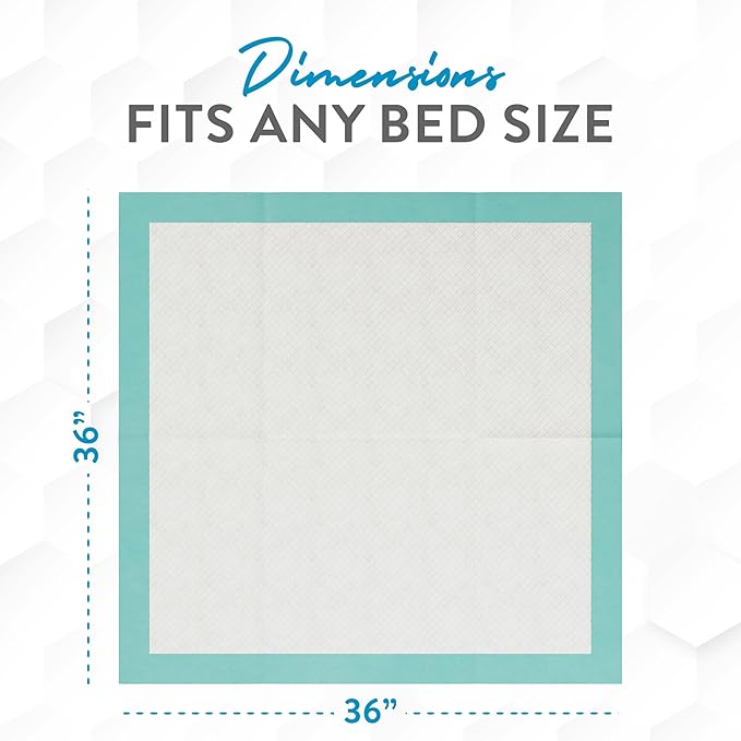 Inspire Extra Large Super Absorbent Disposable Bed Pads - Image 6