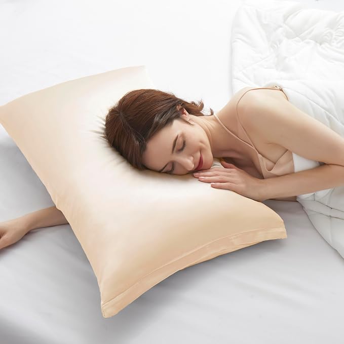 Champagne Satin Pillowcases - Image 3