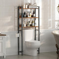 MAHANCRIS Over The Toilet Storage Rack, 3 Tier Bathroom Organizer Over Toilet by MAHANCRIS