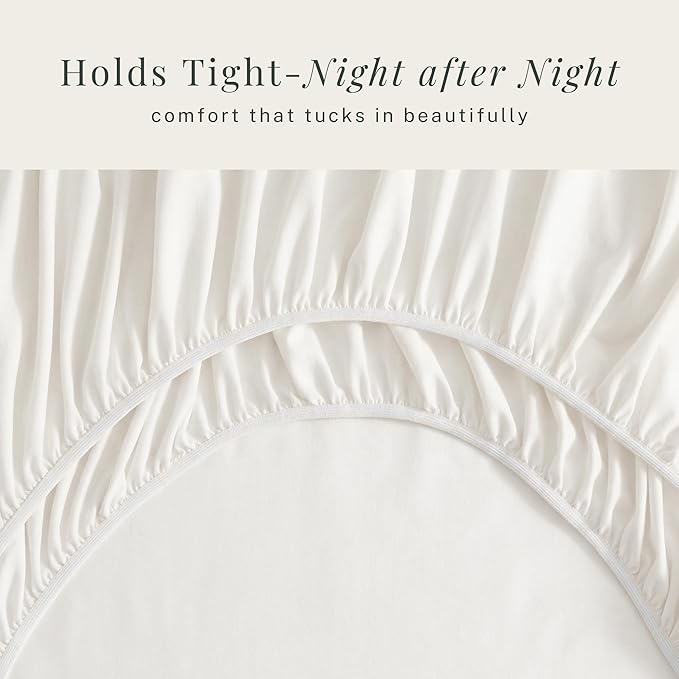Hearth & Harbor Bed Sheets, Luxury Soft 6 Piece Bed Sheet Set Extra Deep Pocket - Image 4