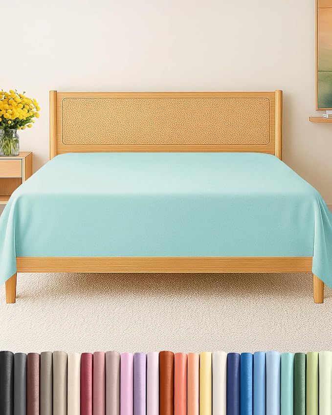 Queen Size Flat Sheet by CGKUnlimited