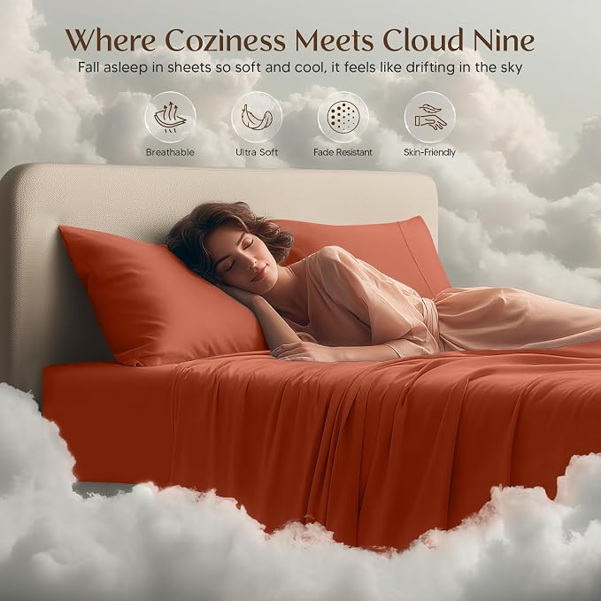 Utopia Bedding Queen Size Sheet Set – 4 Piece Bed Sheets, Soft and Breathable - Image 7