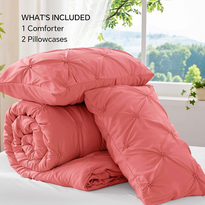 BEDELITE Coral Queen Comforter Set - Image 7