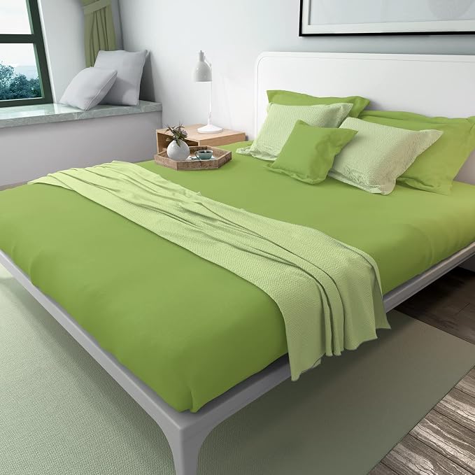 Lirex Flat Sheet, Full Size Extra Soft Brushed Microfiber 1800 Microfiber Flat - Image 5