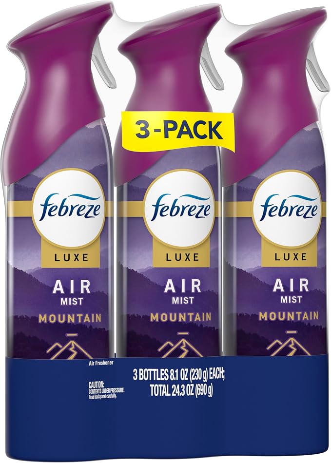 Febreze Air Mist, Air Freshener Spray, Odor Fighting Room Spray, Deodorizer - Image 11