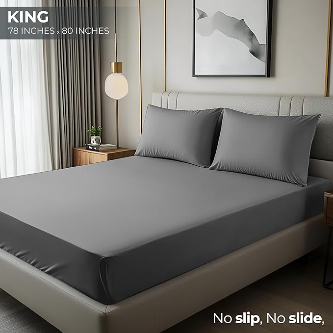 Utopia Bedding King Fitted Sheet - Image 2