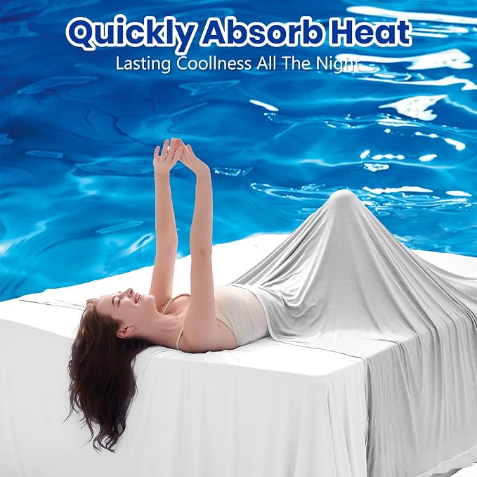 Topcee Cooling Blanket Full Size- 60"x90" Summer Cooling Throw Blanket - Image 2