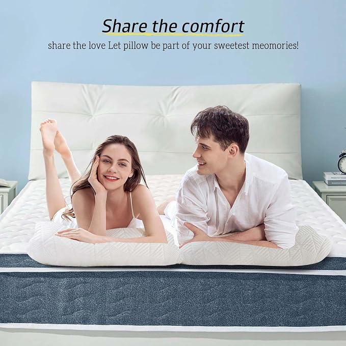 BETU Cooling Pillows Standard Size Set of 2, Shredded Memory Foam Standard - Image 6