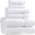 Superior Egyptian Cotton 6-Piece Towel Set, Bathroom Essentials, Towels by SUPERIOR