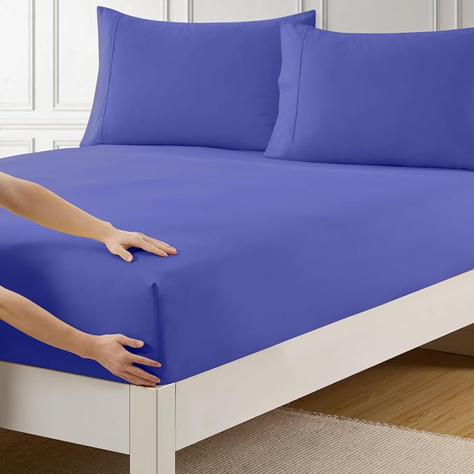 Full Size Fitted Sheet Only by SweetHomeCollection