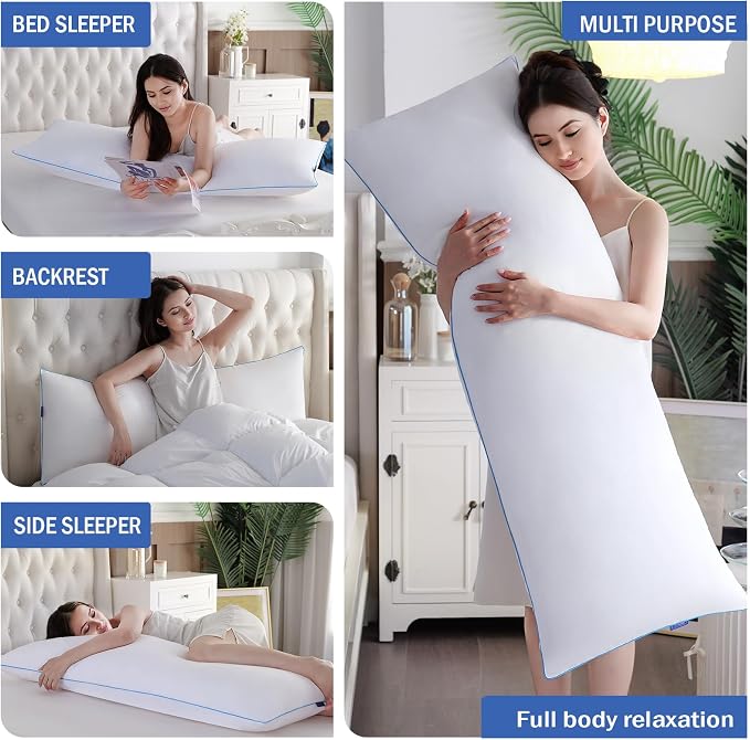 YZ HOME Memory Foam Body Pillow Insert - Image 6
