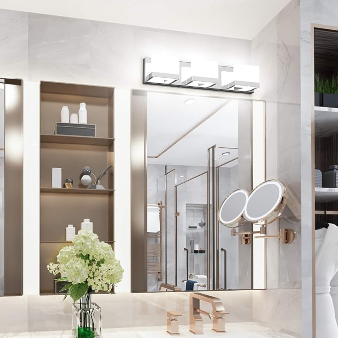 Tipace Modern 3 Lights LED Vanity Light - Image 4