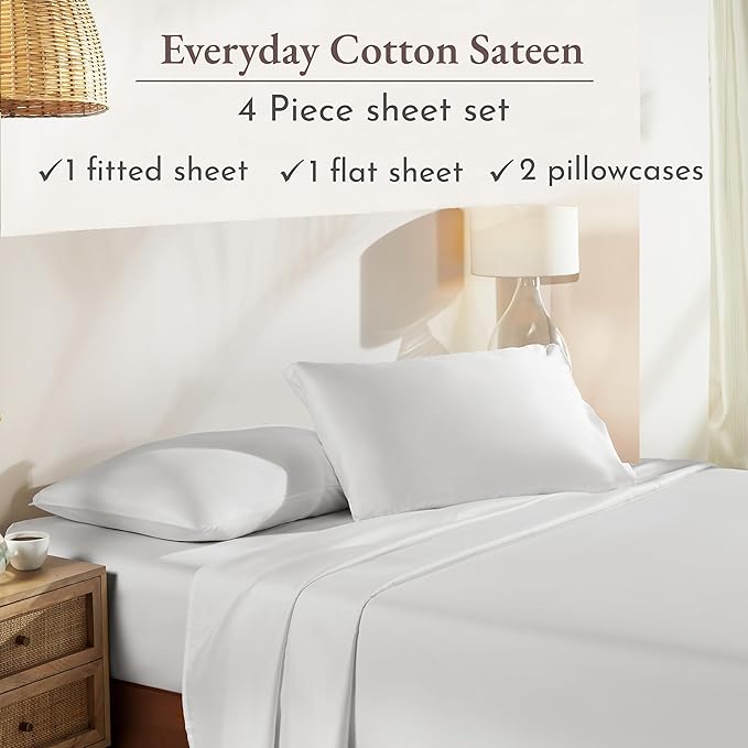 California Design Den Deep Pocket Queen Sheets Set - Image 4