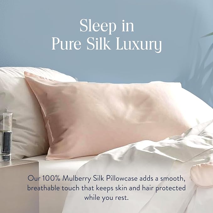 Brooklinen Mulberry Silk Pillowcase – 100% Pure Silk Pillow Case, Soft & Durable - Image 5