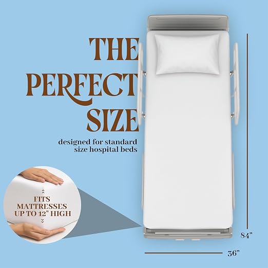 BLISSFORD - 4 Pack Fitted Hospital Bed Sheets - Image 2