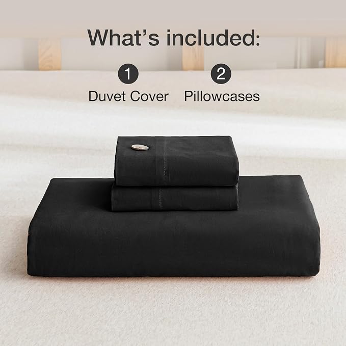 JELLYMONI Cotton Duvet Cover Cal King Size - Image 8