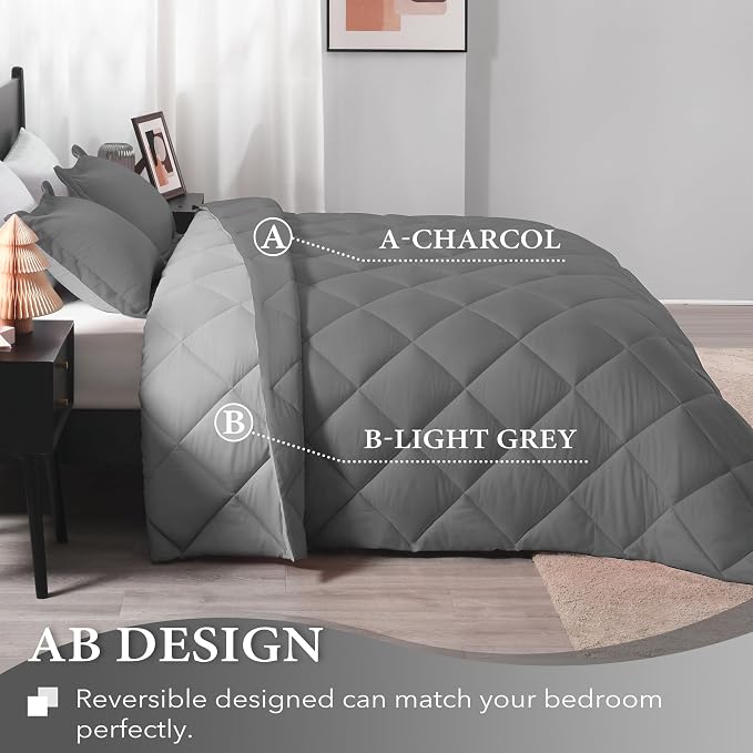 downluxe King Size Comforter Set - Image 4