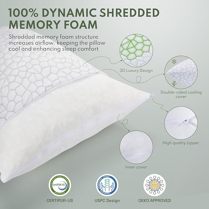 Pillows King Size Set of 2 - Image 4