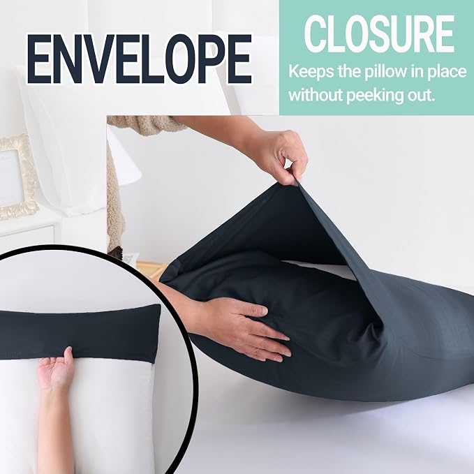 ZPECC Pillow Cases Standard Size Set of 12, 20x26 Envelope Closure Pillowcases - Image 5