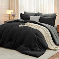 MUXHOMO 7 Pieces Full Comforter Set, Soft Bed in a Bag Full Size, All Season by MUXHOMO