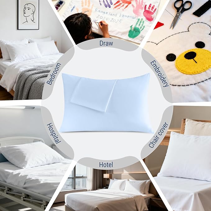 Pillowcases Queen 4 Pack, 20x30 Pillow Cases - Image 6