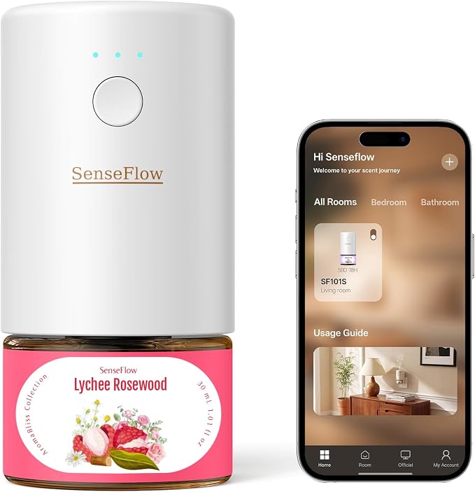 SF101S Pro Smart Plug in Air Freshener by SenseFlow