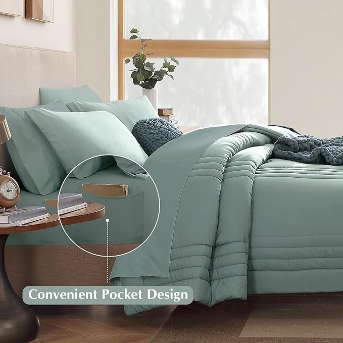 Monbix Super King Plus Size Comforter Set - Image 5